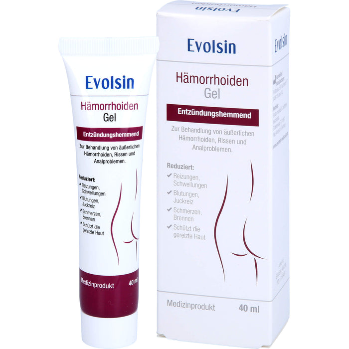 Evolsin Hämorrhoiden Gel, 40 ml GEL