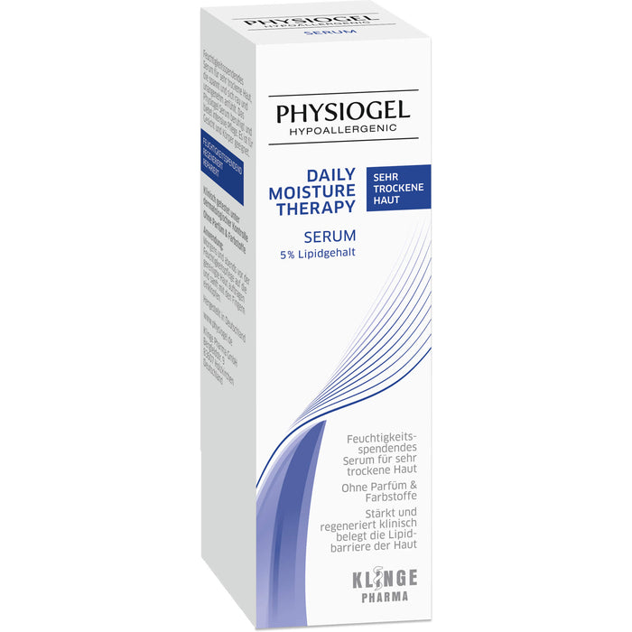 PHYSIOGEL Daily Moisture Therapy Serum für sehr trockene Haut, 30 ml Lösung