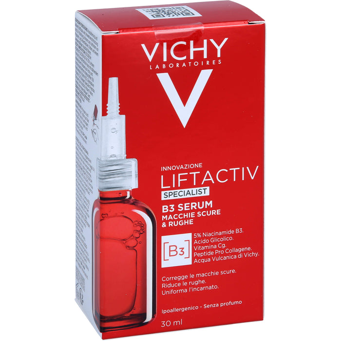 VICHY Liftactiv Niacinamid B3 Anti-Pigmentflecken Serum, 30 ml Lösung