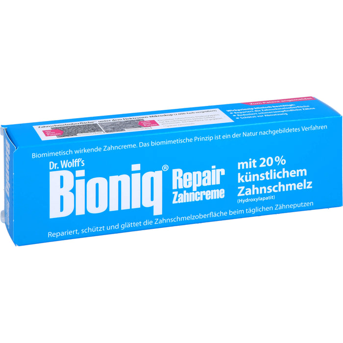 Bioniq Repair-Zahncreme, 75 ml Dentifrice