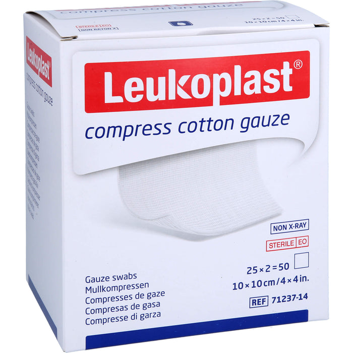 Leukoplast Mullkompressen 10 x 10 cm, 50 St. Kompressen