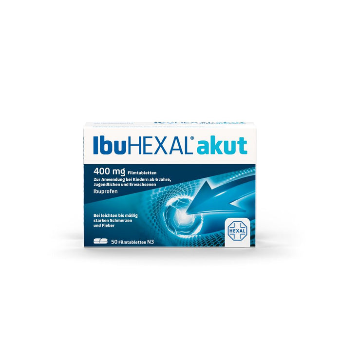 IbuHEXAL akut 400 mg, 50 St. Tabletten