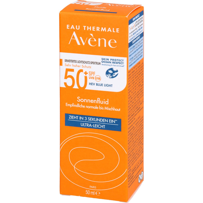 Avène Sonnenfluid SPF 50+ ultra leicht, 50 ml Creme