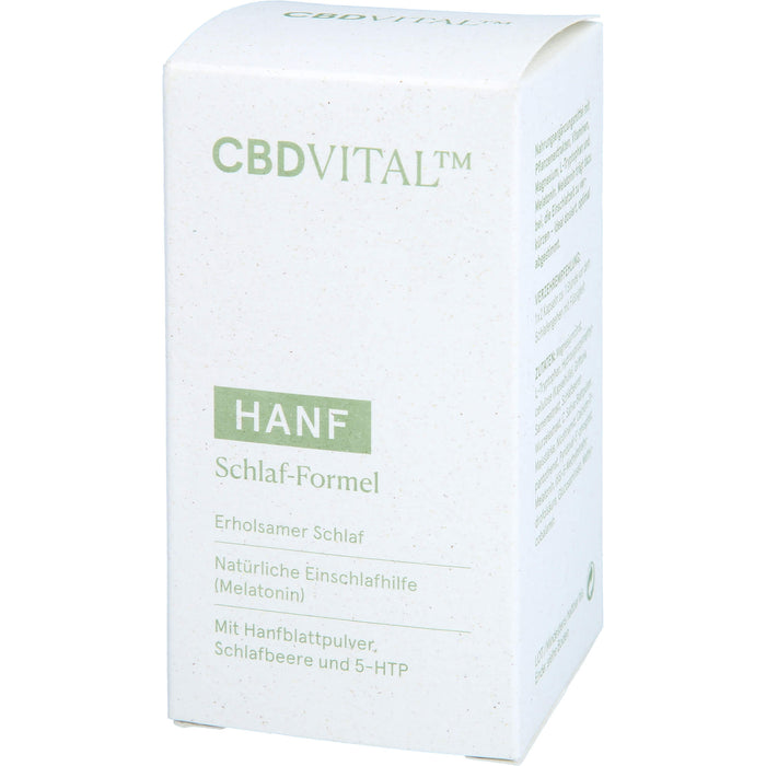 CBD VITAL Hanf Schlaf-Formel, 60 St KAP