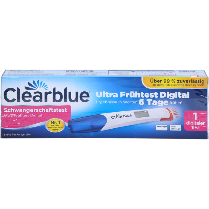 Clearblue Schwangerschaftstest Ultra Frühtest Dig, 1 pc Test