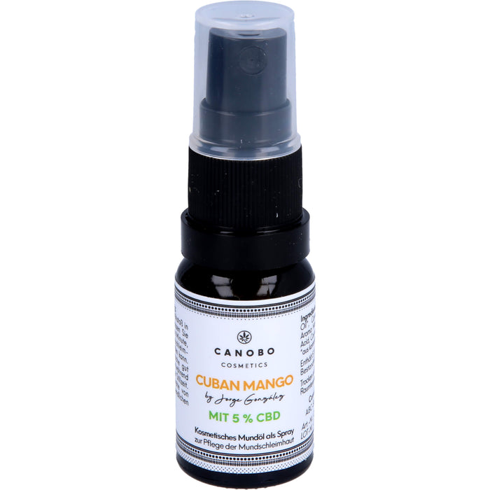 Canobo Bio CBD 5% Cuban Mango Mundspray, 10 ml SPR