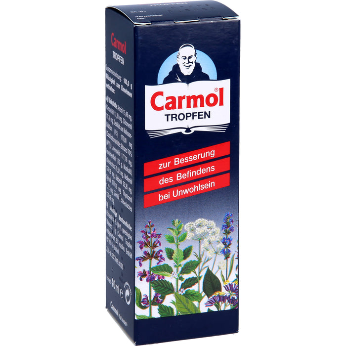 Carmol Tropfen zur Besserung des Befindens bei Unwohlsein, 40 ml Solution