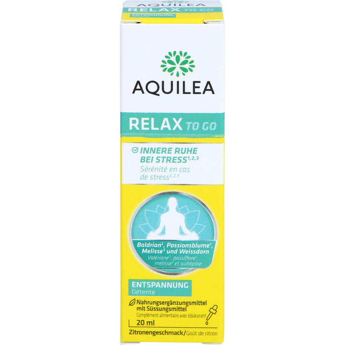 Aquilea Relax To Go, 20 ml TRO