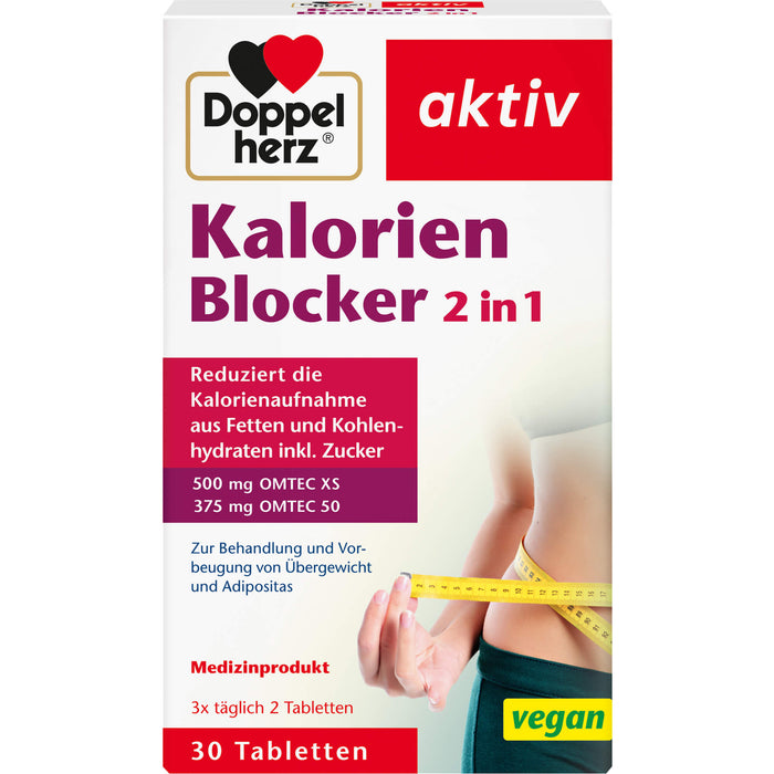 Doppelherz Kalorien Blocker 2 in 1, 30 St TAB