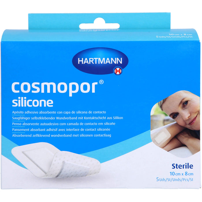 Cosmopor silicone 10x8cm P5, 5 St VER