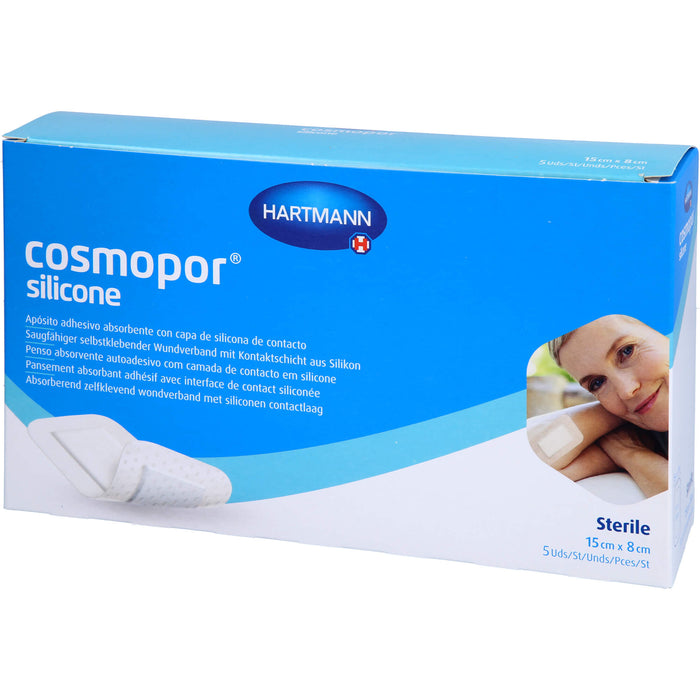 Cosmopor silicone 15x8cm P5, 5 St VER