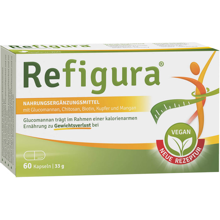 Refigura Kapseln zum Abnehmen und Gewichthalten, 60 pcs. Capsules