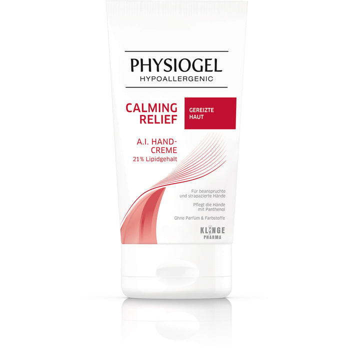 PHYSIOGEL Calming Relief A.I. Handcreme zur täglichen Pflege von trockenen Händen, 50 ml Crème