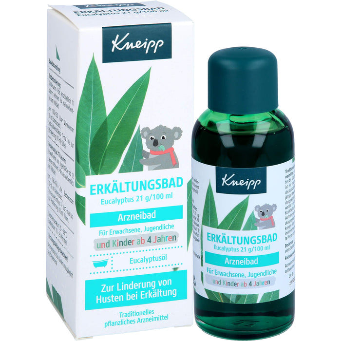 Kneipp ERKÄLTUNGSBAD Eucalyptus 21 g/100 ml, 100 ml BAD