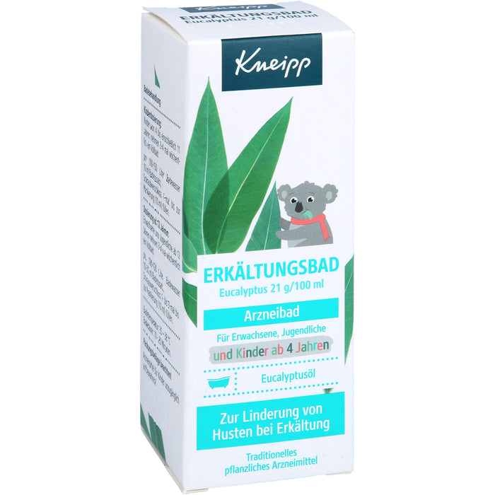 Kneipp ERKÄLTUNGSBAD Eucalyptus 21 g/100 ml, 100 ml BAD