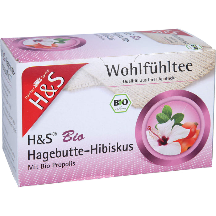 H&S Bio Hagebutte-Hibiskus, 20X3.0 g FBE