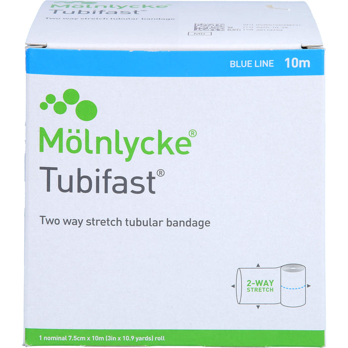 Tubifast 2-Way Stretch 7,5 cmx10 m blau, 1 St VER