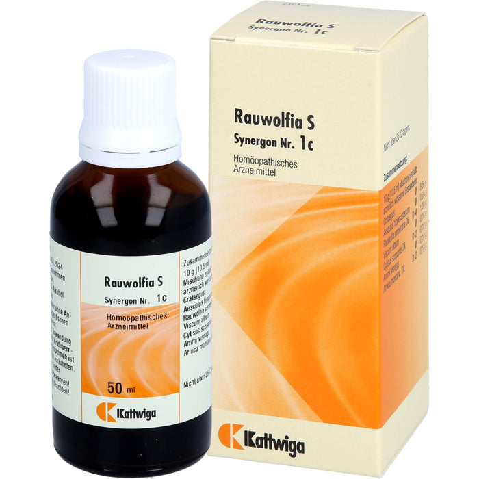 Synergon Komplex 1c Rauwolfia S Tropf., 50 ml TRO