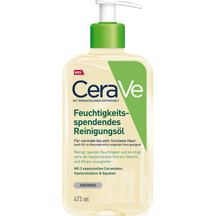 CeraVe feuchtigkeitsspendendes Reinigungsöl, 473 ml Öl