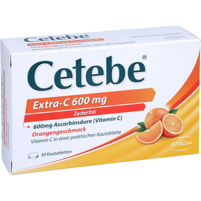 Cetebe Extra C 600mg, 30 St KTA