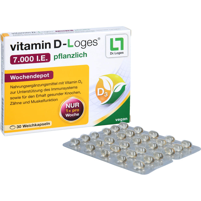 Vitamin D Loges 7000ie Pfl, 30 St WKA