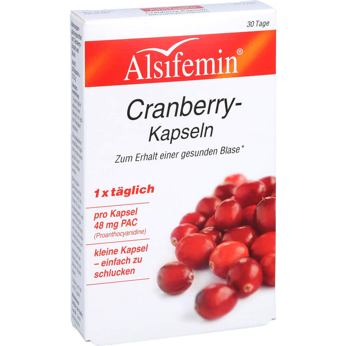 Cranberry 48 mg PAC Alsifemin, 30 St KAP