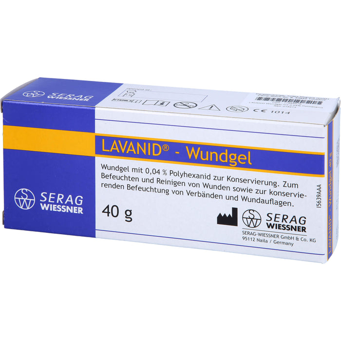 LAVANID Wundgel mit 0,04% Polihexanid, 1X40 g GEL