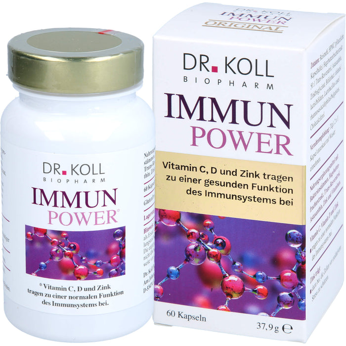 Immun Power Dr.Koll Vitamin C Vitamin D Zink, 60 St KAP