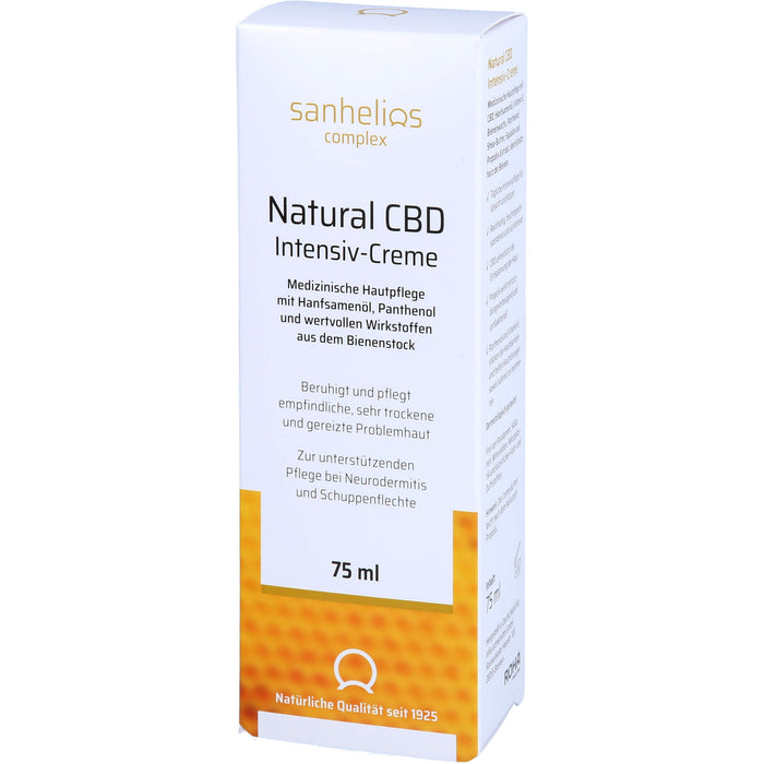 Sanhelios Natural CBD Intensive Creme, 75 ml CRE