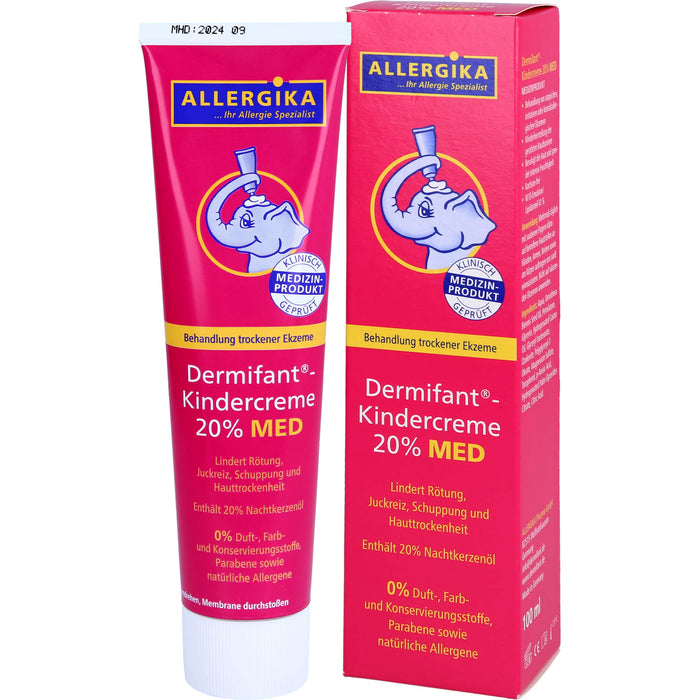 Dermifant-Kindercreme 20% MED, 100 ml CRE