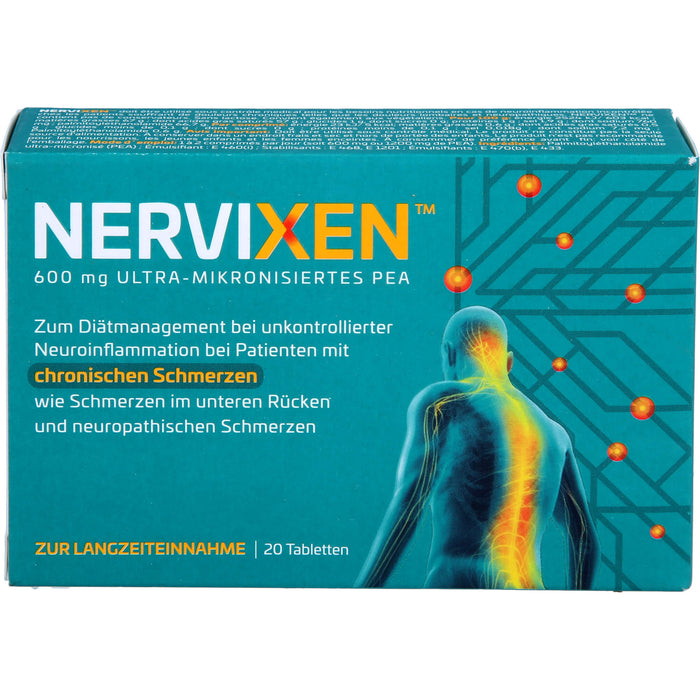 NERVIXEN Tabletten bei chronischen Schmerzen, 20 pcs. Tablets