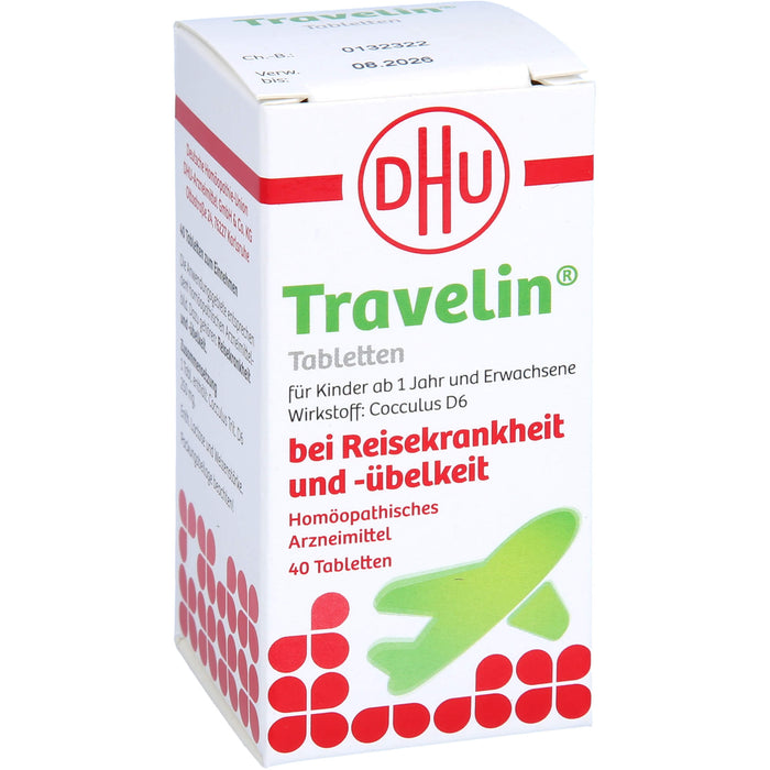 Travelin DHU Tabletten, 40 St TAB