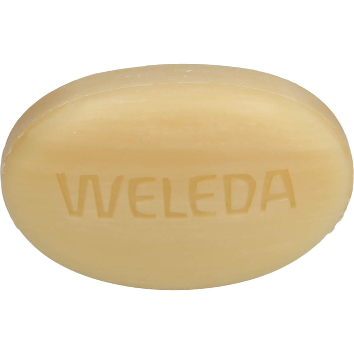 WELEDA Feste Duschpflege Lavender + Vetiver aromatisch und entspannend, 75 g Seifenstück