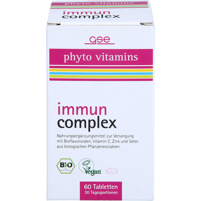 GSE Immun Complex (Bio) Phyto Vitamins, 60 St TAB