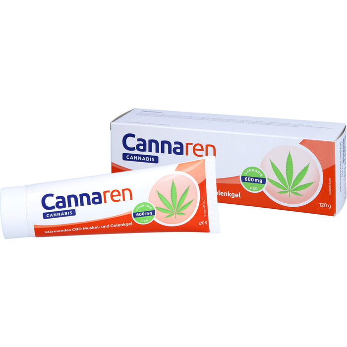 Cannaren Cannabis CBD Gel, 120 g GEL