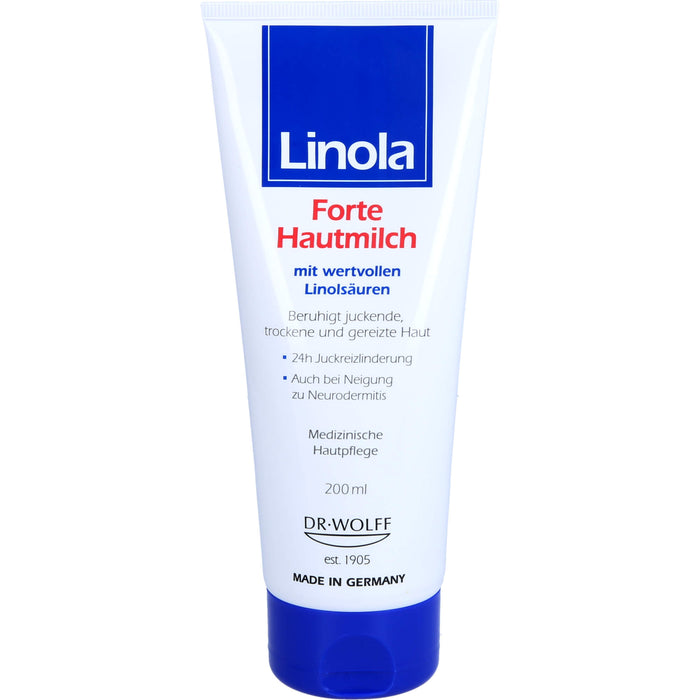 Linola forte Hautmilch, 200 ml Lotion