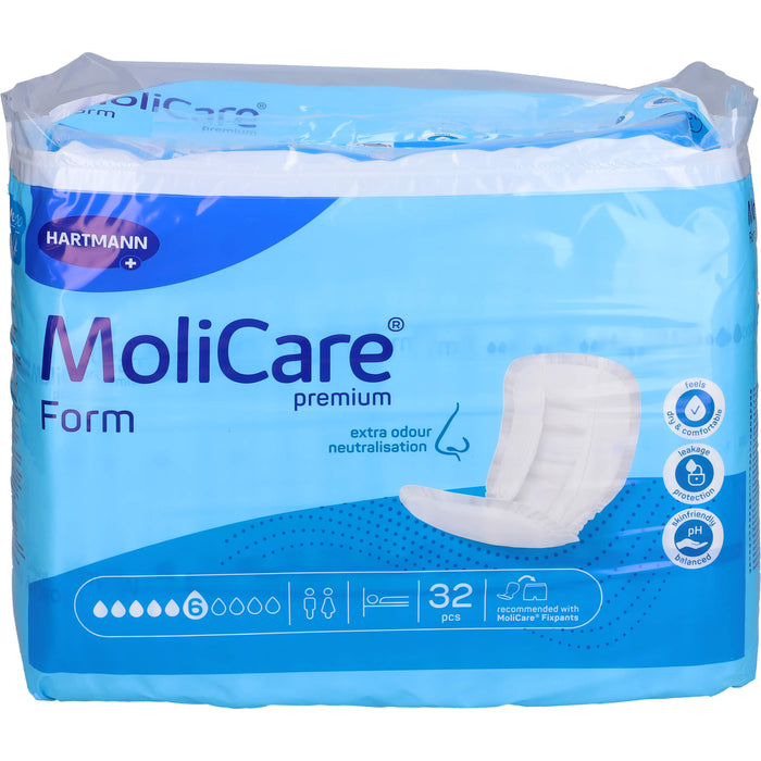 Molicare Pr Form 6 Tropfen, 4X32 St