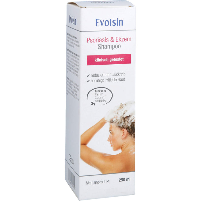 Evolsin Psoriasis & Ekzem Shampoo, 250 ml SHA