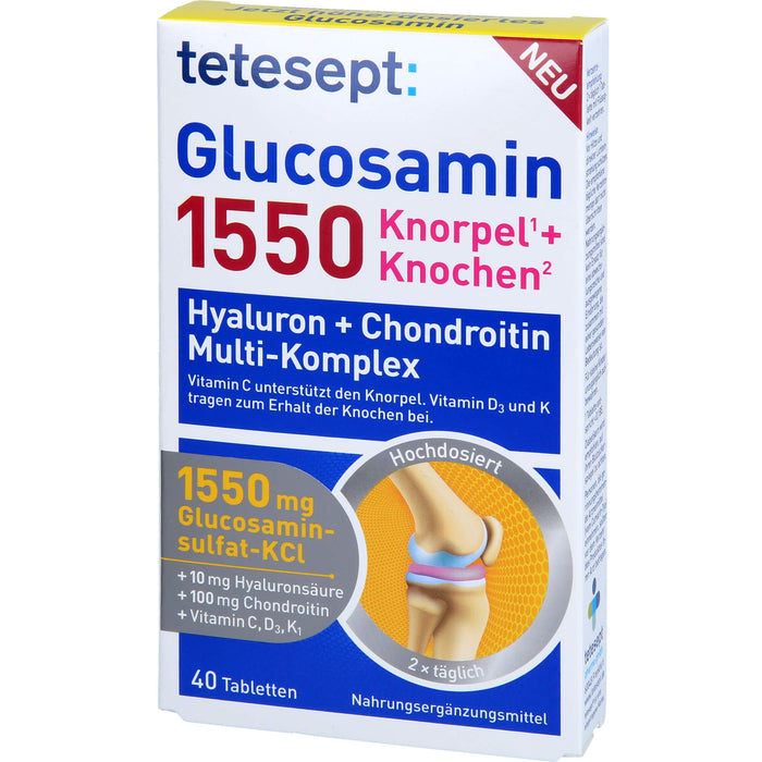 tetesept Glucosamin 1550, 40 St FTA