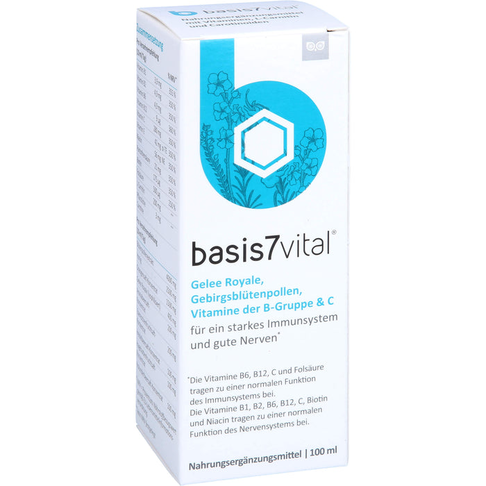 basis7vital Lösung zum Einnehmen, 100 ml LSE