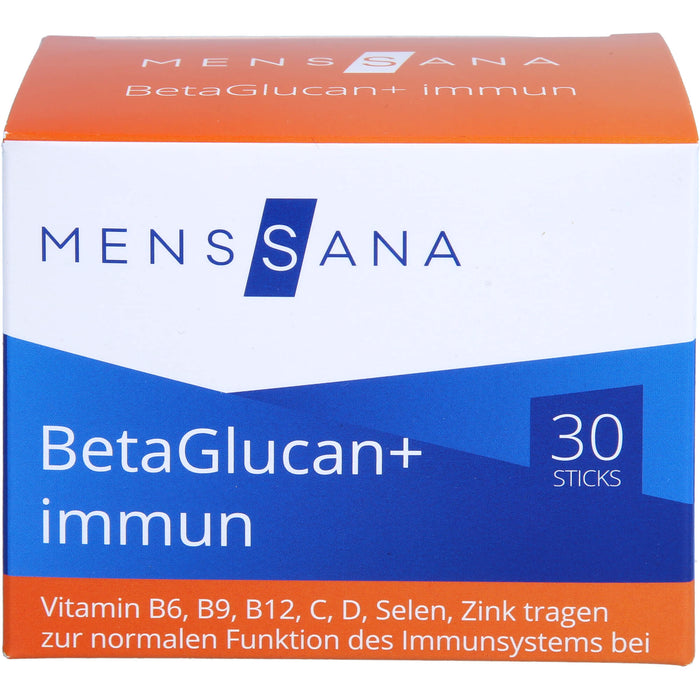 BetaGlucan+ immun MensSana, 30 St PUL