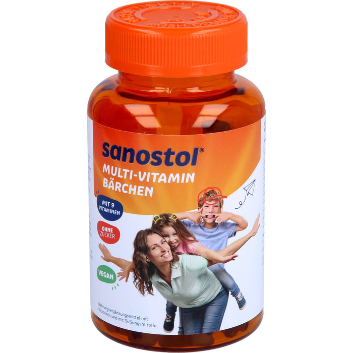 Sanostol Multi-Vitamin Bärchen, 60 pc Oursons en gélatine