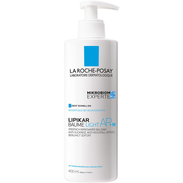 LA ROCHE-POSAY Lipikar Baume Light dreifach wirksamer Balsam, 400 ml Creme