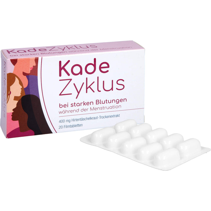 KadeZyklus bei starken Blutungen während der Menstruation 400 mg Filmtabletten, 20 St FTA