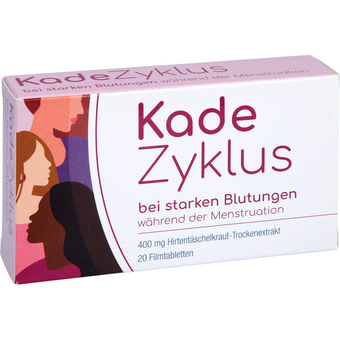 KadeZyklus bei starken Blutungen während der Menstruation 400 mg Filmtabletten, 20 St FTA