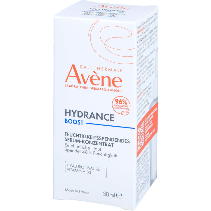 AVENE Hydrance BOOST Feuchtigk. Serum-Konzentrat, 30 ml KON