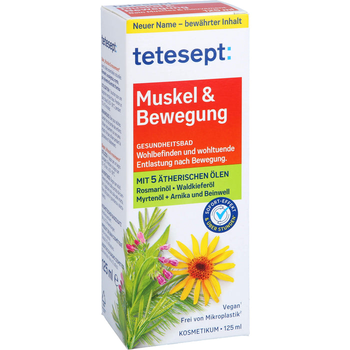 tetesept Muskel & Bewegung Bad, 125 ml BAD