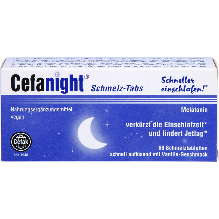 Cefanight Schmelz Tabs, 60 St SMT