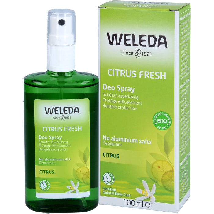 WELEDA Citrus Fresh Deo Spray, 100 ml SPR