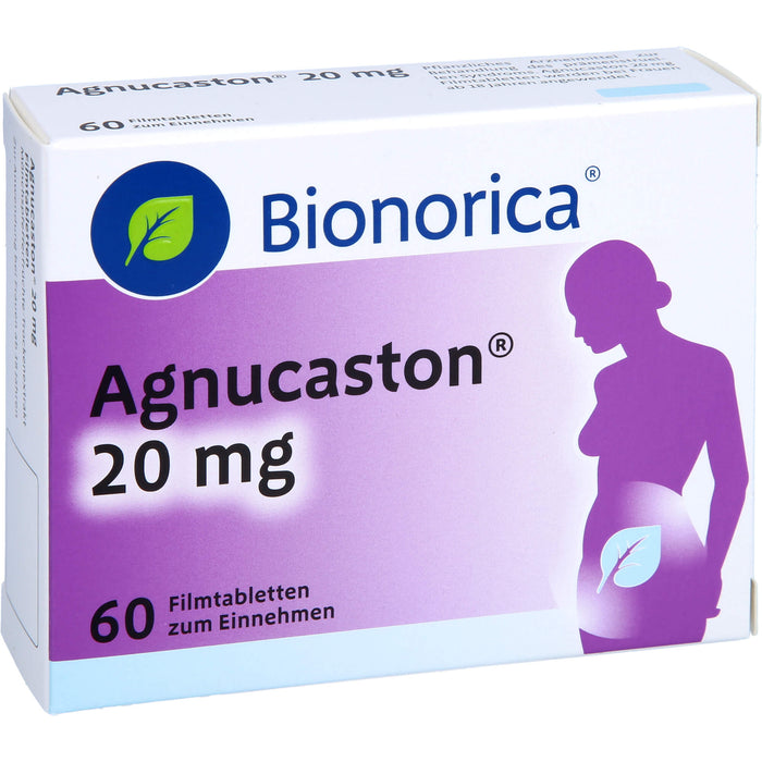 Agnucaston 20 mg Filmtabletten bei Regelbeschwerden, 60 pc Tablettes